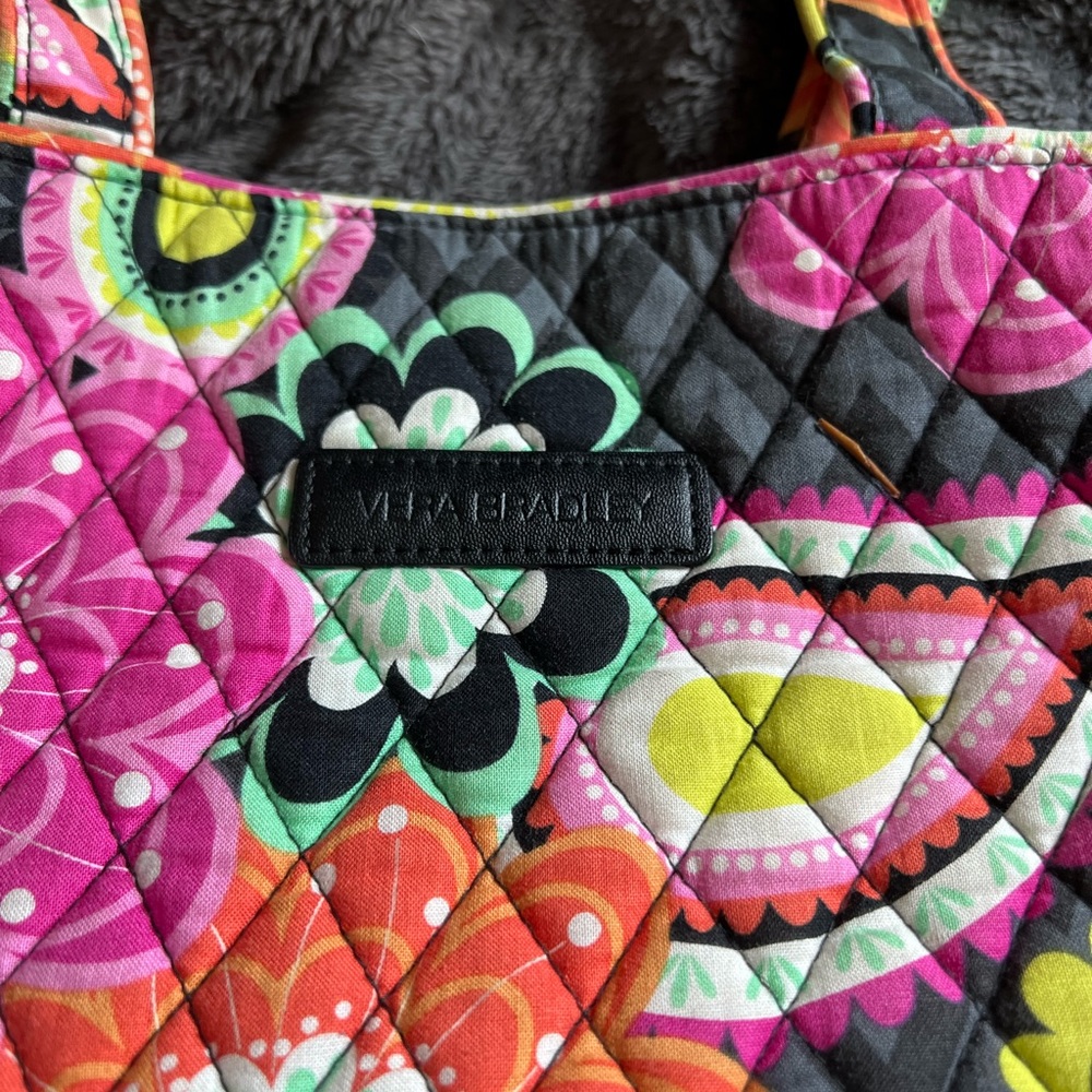 Vera Bradley Small Tote EUC - Picture 2 of 4